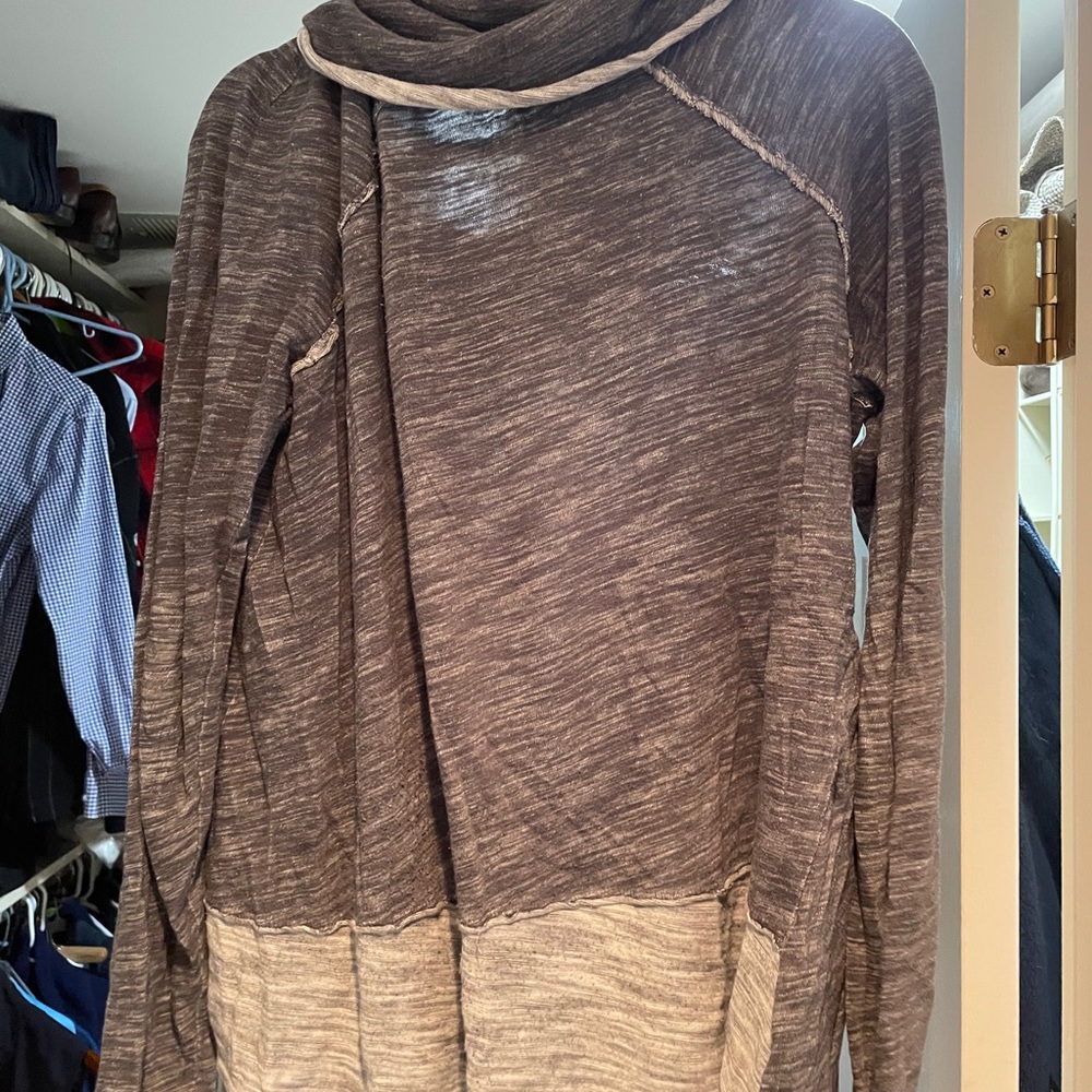 FREE PEOPLE | DARK GREY / LIGHT GREY MULTI SWEATER